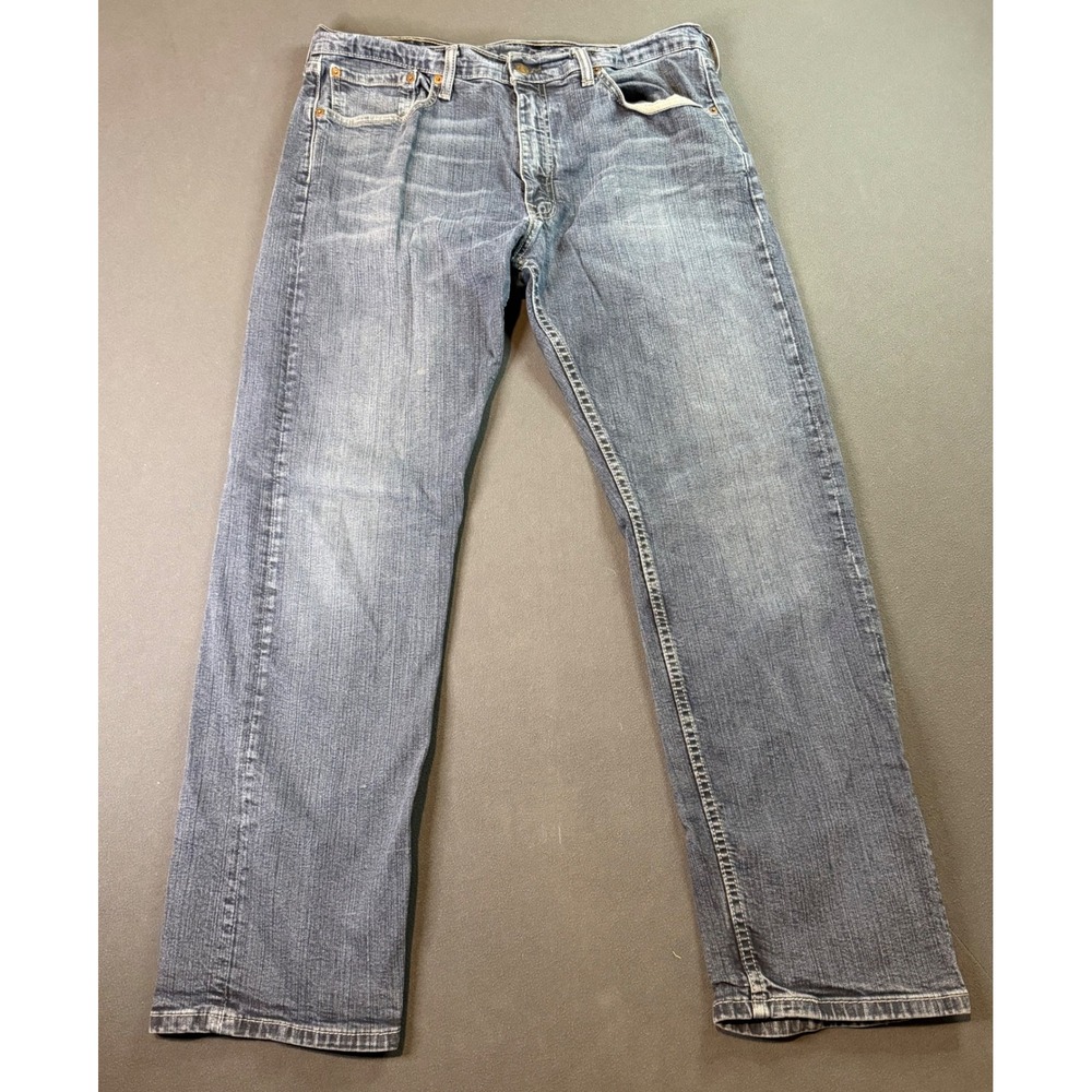 Levi Strauss Co Jeans 505 Men's 36x32 Dark Wash Straight Fit Denim Pants